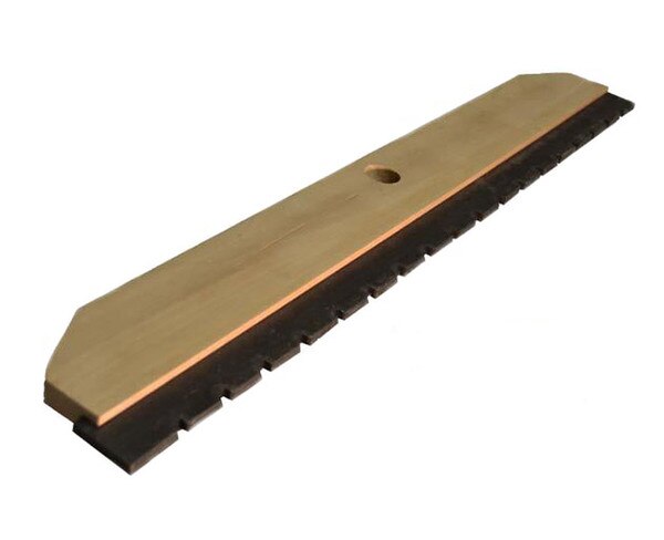 Image of Roofmaster 24" Slotted Squeegee 1/4" x 1/4"